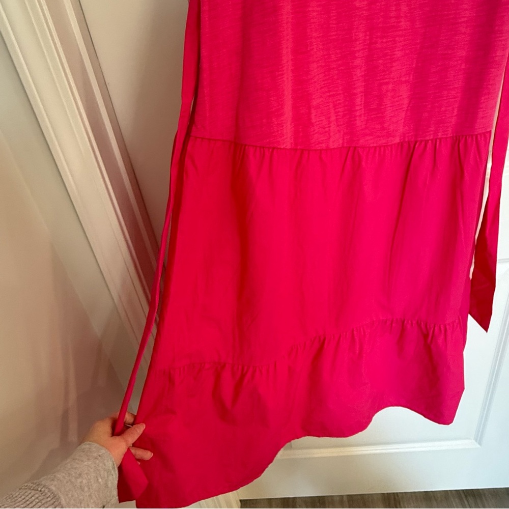 Tommy Bahama Sunrise Shores Sleeveless Midi Dress-Pink-NWT - Picture 7 of 8